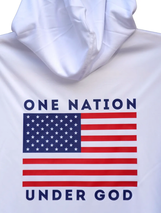 One Nation Under God – LIMITED EDITION Water Hoodie (Youth to XXL)