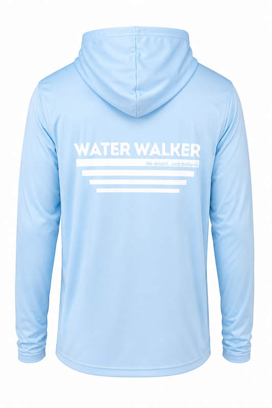Ice Blue – Water Walker Hoodie (Youth to XXXL)