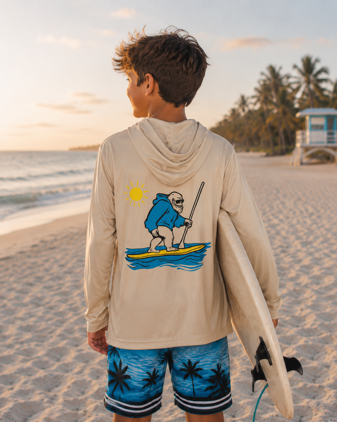 The Sasquatch Hoodie: SAND COLOR (Youth only)