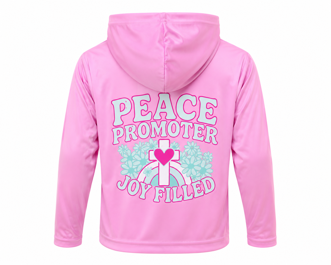 Pink Peace Promote Water Hoodie (Toddler only)