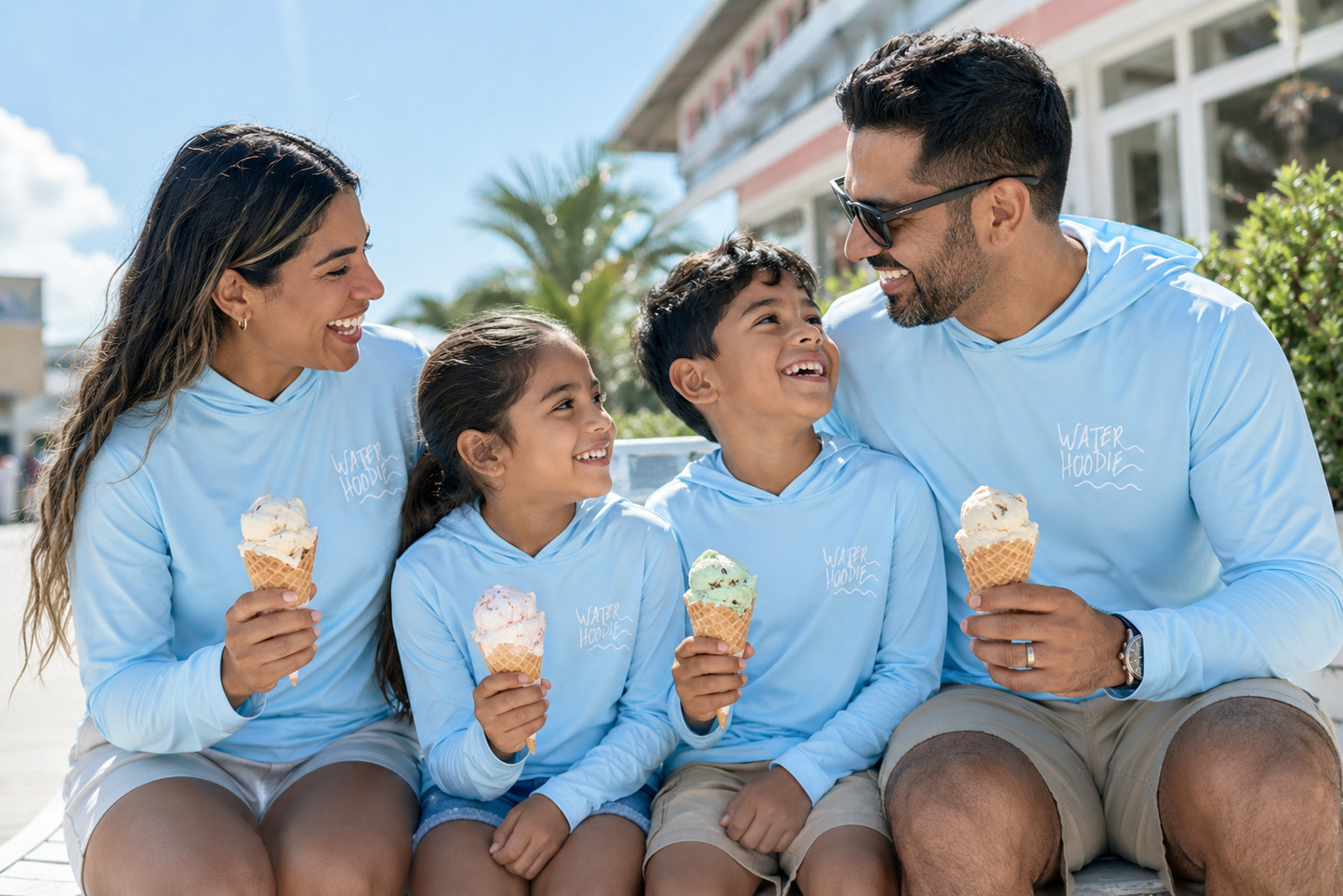 Ice Blue – Water Walker Hoodie (Youth to XXXL)